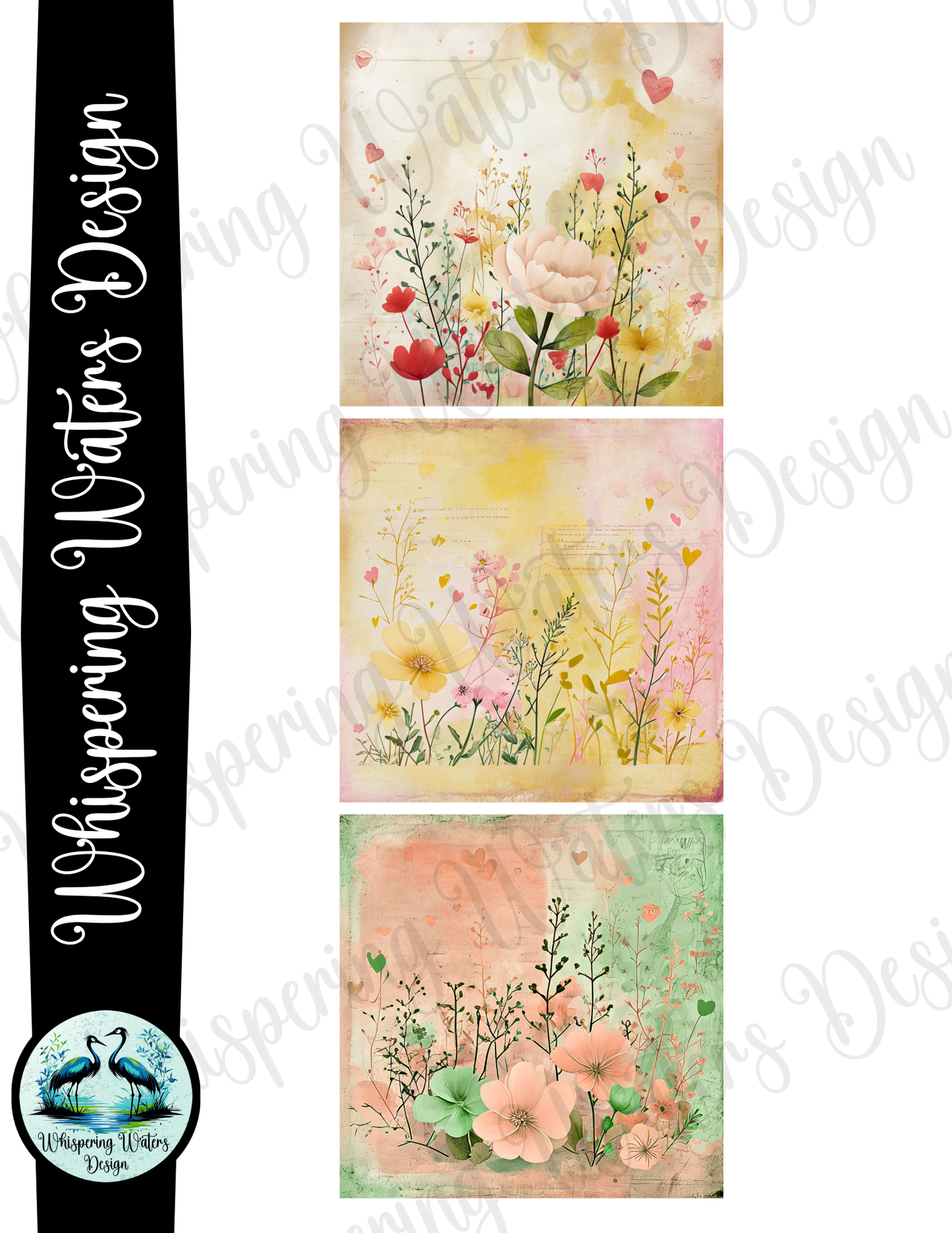 18 Flower Card Backgrounds