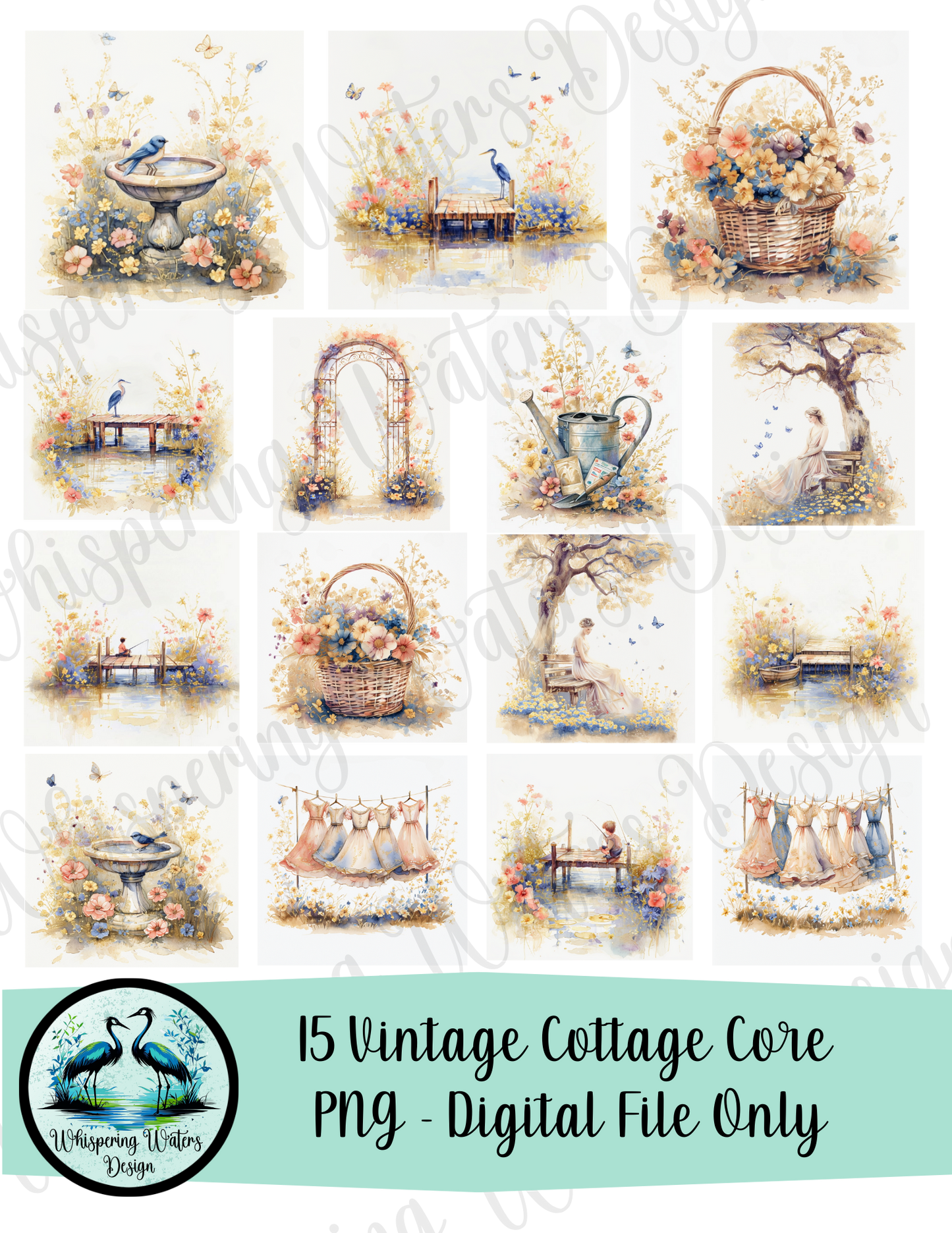 15 Cottage Core Pngs